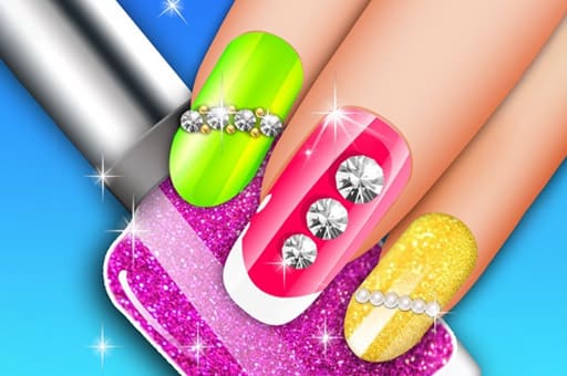 Beautiful Starry Sky Nail 2