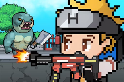 Mecha Shoot Pixel RPG