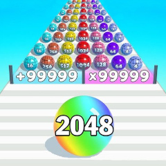 2048 Run: Gorgeous Balls
