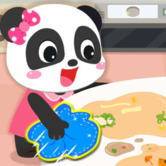 Baby Panda Cleanup