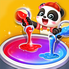 Baby Panda Color Mixing Studio