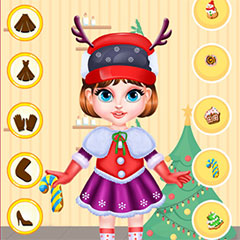 Baby Taylor Christmas Dressup