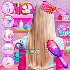 Hair Salon Dress Up Girl