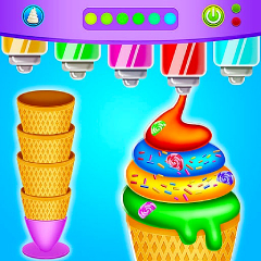 Ice Cream Cone Cooking