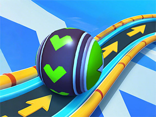 3D Super Rolling Ball Race