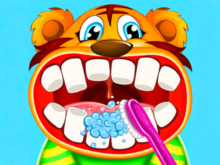 Baby Panda Dentist Care