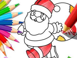 Christmas Coloring Game