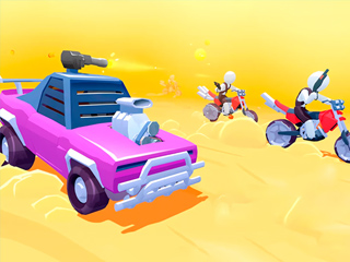 Desert Riders: Car Battle