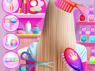 Hair Salon Dress Up Girl