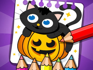 Halloween Coloring Games