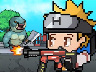 Mecha Shoot Pixel RPG