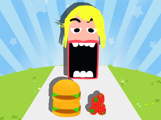 Big Mouth Runner Online HTML5 Games on NaptechGames.com