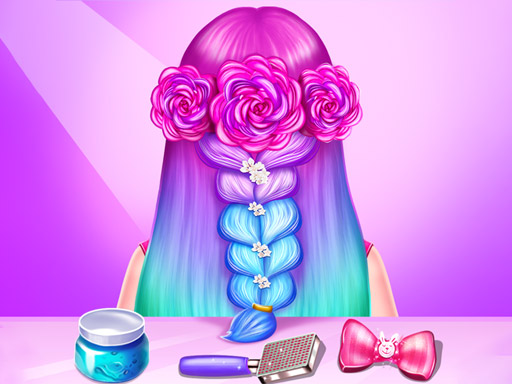 Braid Hair Design Online HTML5 Games on NaptechGames.com