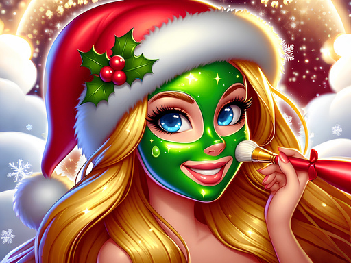 Christmas Fashion Dress Up & Makeup cover art