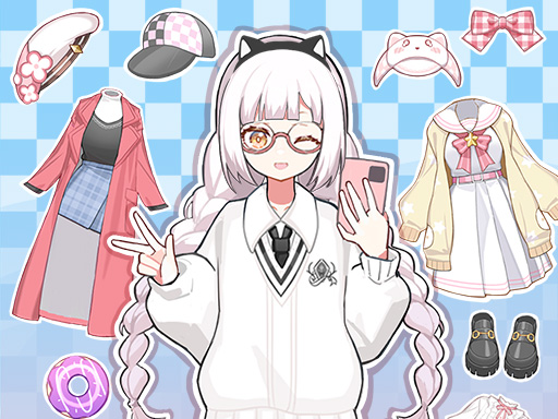 Cute Anime Girl Dress Up cover art