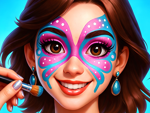 Face Paint Party Girls Salon cover art