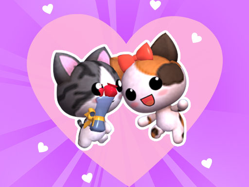 Love Cat Line Online HTML5 Games on NaptechGames.com