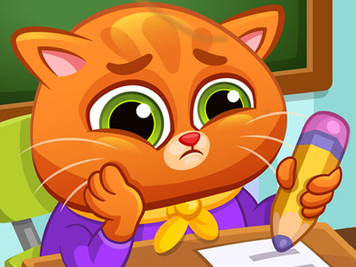 Lovely Virtual Cat At School cover art