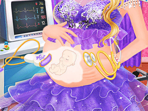 Pregnant Princess Caring Online HTML5 Games on NaptechGames.com