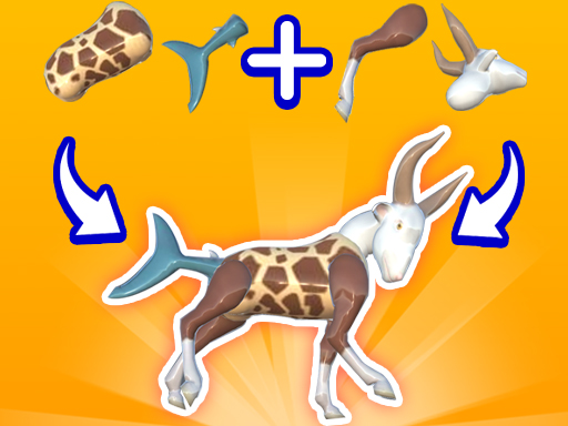 Real Animal Merge 3D Online HTML5 Games on NaptechGames.com