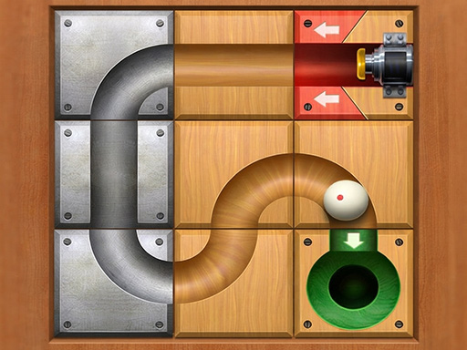 Unblock Ball: Slide Puzzle cover art